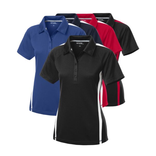 Sport-Tek® Ladies Colorblock Polo