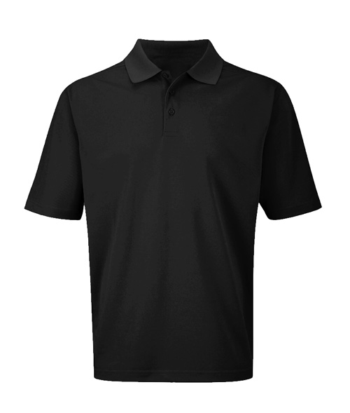 Polo Shirt (black) – Gross Embroidery and Sign Shop