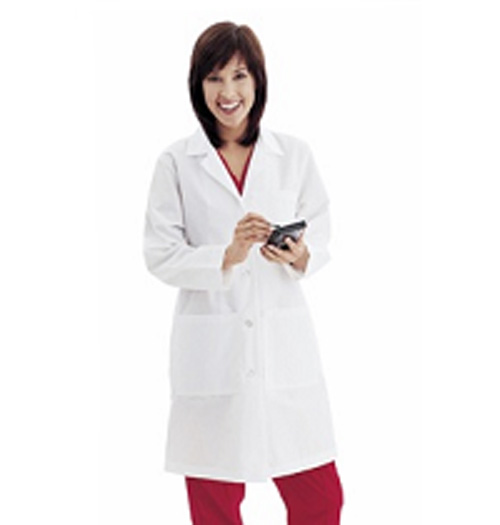 womens lab coat