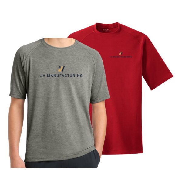 Short Sleeve T-Shirt Poly/Spandex - JV Manufacturing