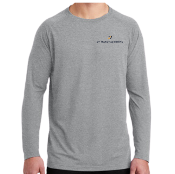 Long Sleeve T-Shirt Poly/Spandex - JV Manufacturing