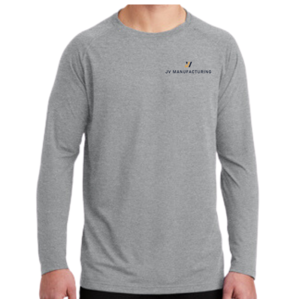 Long Sleeve T-Shirt Poly/Spandex - JV Manufacturing