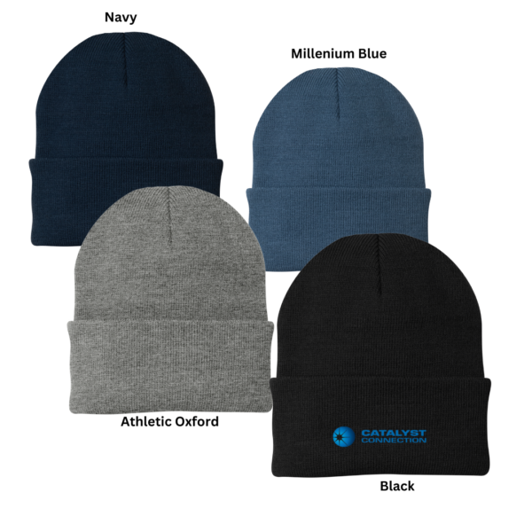 Beanie Hat - 3 Inch Fold Catalyst Connection
