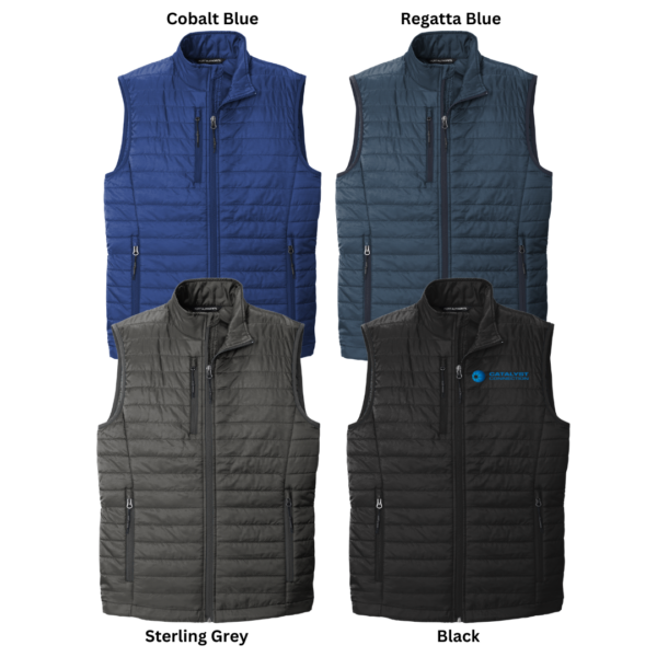 Full Zip Puffer Vest Catalyst Connection