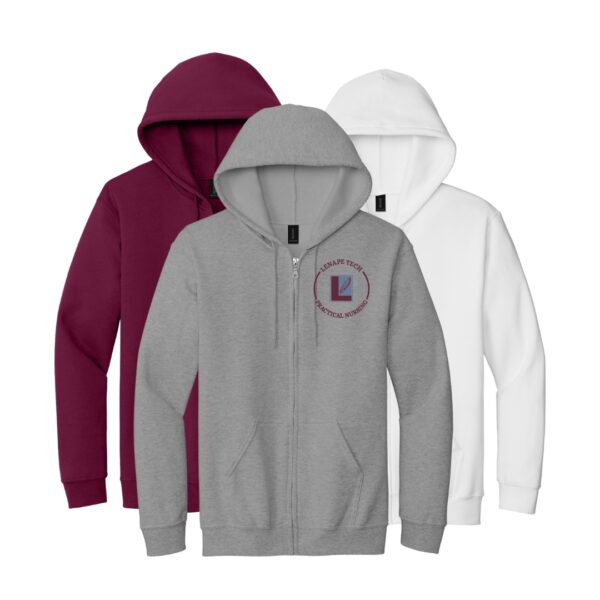 Full Zip Hoodie - LT Nursing