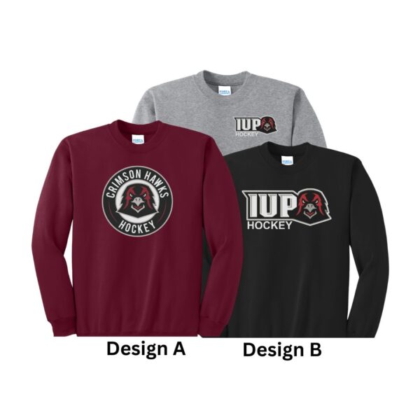 Crewneck Sweatshirt - Port & Co - IUP