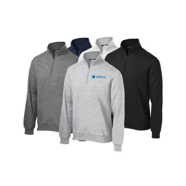 1/4 Zip Mens Sweatshirt  Catalyst Connection